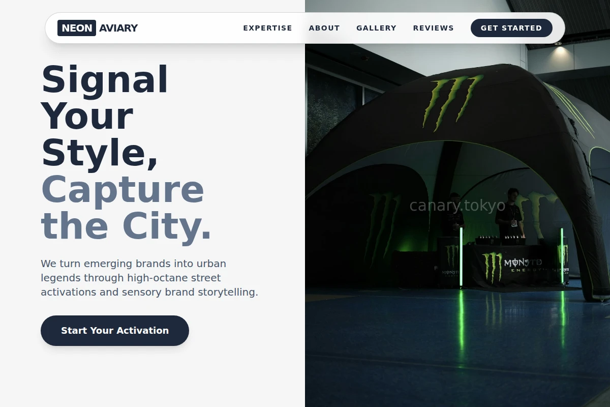 Canary Brand Activation