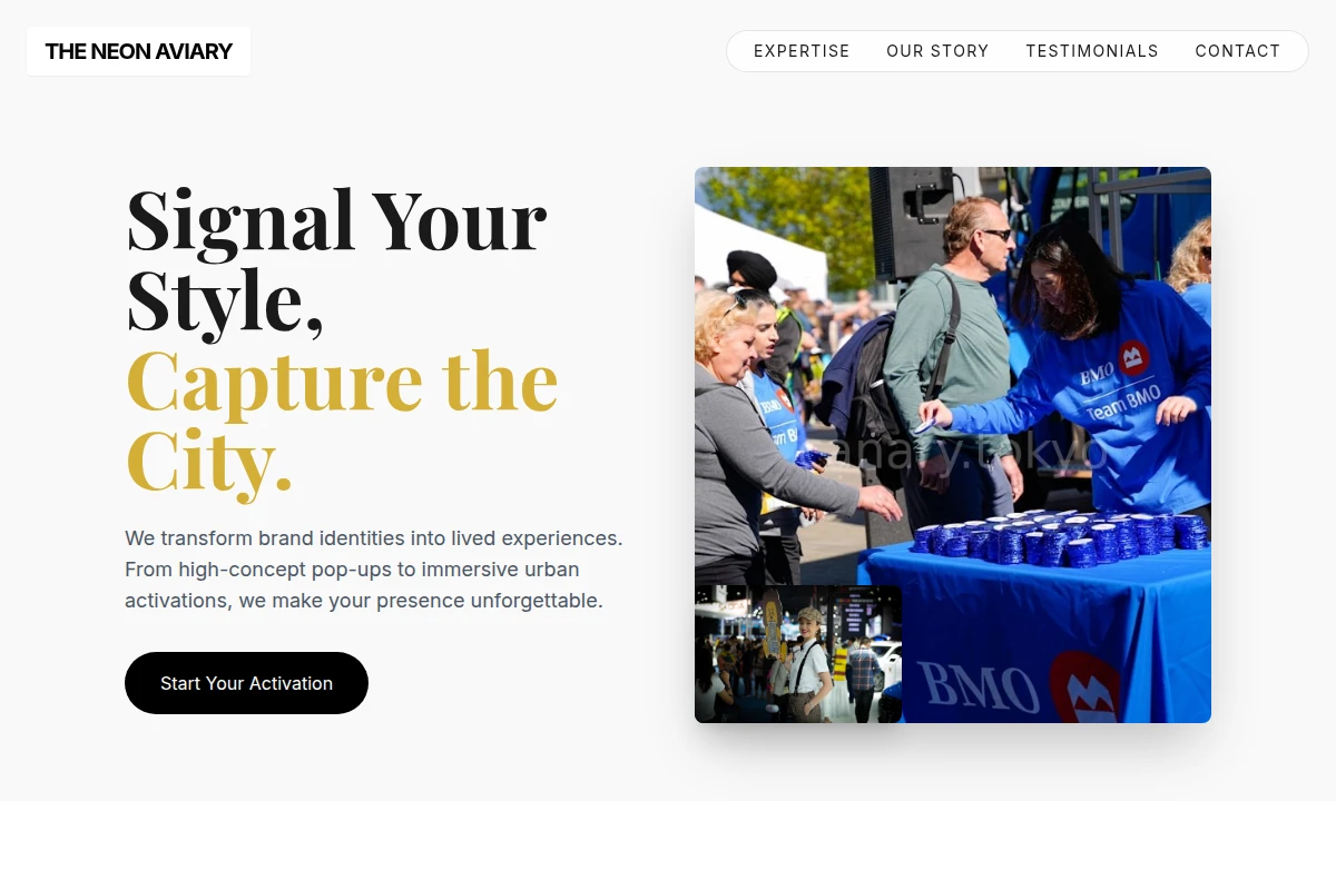 Crest Brand Activation
